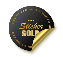 Naklejki złocone Kraków