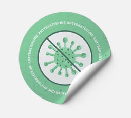 Naklejki antybakteryjne